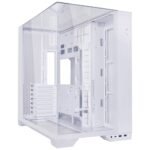 ⁦Lian Li O11 Vision Compact Mid Tower PC Case (White)⁩ - الصورة ⁦3⁩
