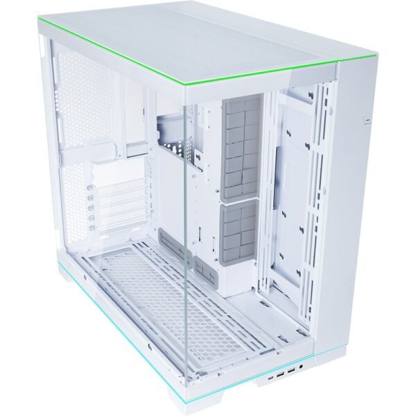 Lian LI O11 Dynamic EVO RGB Mid Tower Gaming PC Case, White
