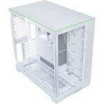 ⁦Lian LI O11 Dynamic EVO RGB Mid Tower Gaming PC Case, White⁩ - الصورة ⁦3⁩