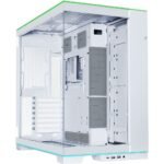 ⁦Lian LI O11 Dynamic EVO RGB Mid Tower Gaming PC Case, White⁩ - الصورة ⁦4⁩