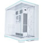 ⁦Lian LI O11 Dynamic EVO RGB Mid Tower Gaming PC Case, White⁩ - الصورة ⁦5⁩