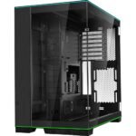 ⁦Lian LI O11 Dynamic EVO RGB Mid Tower Gaming PC Case, Black⁩ - الصورة ⁦4⁩