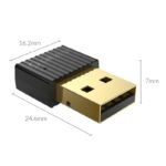 ⁦Orico BTA508 Bluetooth 5.0 USB Adapter (BTA-508) – Black⁩ - الصورة ⁦4⁩