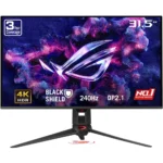 ASUS 32″ ROG Swift OLED PG32UCDM Gen3 (PG32UCDM3) Tandem QD-OLED 4K 240Hz 0.03ms BlackShield HDR500 DP 2.1 HDMI 2.1 Gaming Monitor