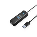 Orico PWCUR 3-Port Hub with USB 3.0 USB-C RJ45 Gigabit Network