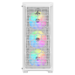 Sharx R200W Mid Tower Gaming PC Case – White (4-Fans) - Image 4