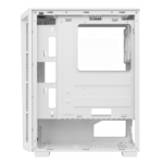 Sharx R200W Mid Tower Gaming PC Case – White (4-Fans) - Image 5