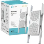 TP-Link RE405BE BE6500 Dual-Band WiFi 7 Range Extender, 2.5GE