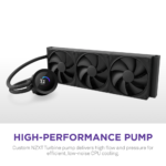 NZXT Kraken Plus 360 – 360mm AIO Liquid Cooler with 1.54″ LCD, Black - Image 2