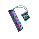 ⁦ASUS ROG Ryuo IV 360 ARGB Hatsune Miku Edition Liquid CPU Cooler, 6.67″ Curved Display⁩ - الصورة ⁦2⁩