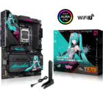 ASUS ROG Strix X870E-H Gaming WiFi7 Hatsune Miku Edition ATX Motherboard