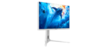⁦ساديس شاشة العاب مسطحة IPS موديل RS-Dolphin SA-F01U27, مقاس 27 بوصة, نظام مزدوج: 3840x2160 UHD معدل تحديث 160 هيرتز/ FHD 320Hz استجابة 0.5 ملي ثانية, HDMI 2.1 - ابيض⁩ - الصورة ⁦6⁩