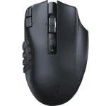 Razer Naga V2 HyperSpeed Ergonomic Wireless MMO Gaming Mouse with 19 Programmable Buttons