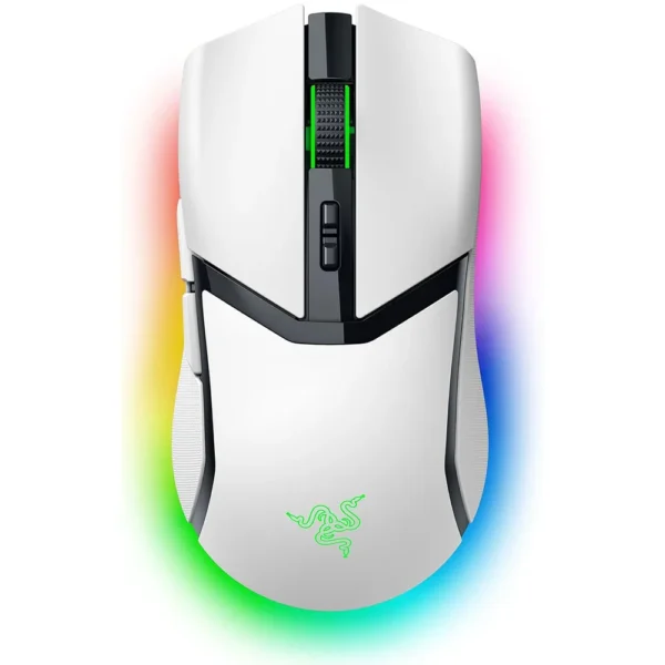 Razer Cobra Pro – White, Customizable Wireless RGB Gaming Mouse