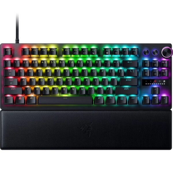 Razer Huntsman V3 Pro Tenkeyless 8KHz – Black, Analog Optical eSports Gaming Keyboard