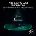 ⁦Razer BlackShark V3 Pro for Xbox – Black Wireless ANC Esports Gaming Headset⁩ - الصورة ⁦7⁩