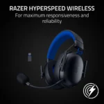 Razer BlackShark V3 X HyperSpeed Wireless Esports Gaming Headset, Black - Image 2