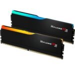 GSKILL 32GB DDR5 6000MHz RAM Ripjaws M5 RGB, (16GB x2) Kit CL36, Black