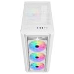 ⁦Sharx STRIKER S200W Mid Tower Gaming PC Case – White (4-Fans)⁩ - الصورة ⁦3⁩