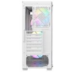 ⁦Sharx STRIKER S200W Mid Tower Gaming PC Case – White (4-Fans)⁩ - الصورة ⁦7⁩