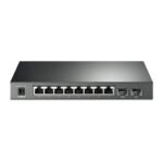 TP-Link SG2210P JetStream 10-Port Gigabit Smart Switch with 8-Port PoE+ – 61W