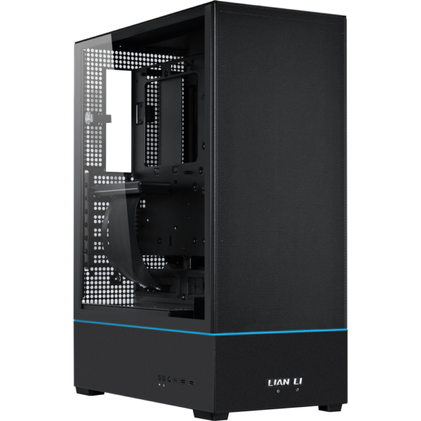 LIAN LI SUP01 ATX Mid Tower PC Case – Black, 3-Fans
