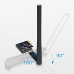 ⁦TP-Link T2E AC600 Wireless Dual Band PCI Express Adapter⁩ - الصورة ⁦3⁩