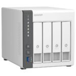 QNAP TS-433 4 Bay NAS Enclosure for Cloud Storage, 2.5GbE