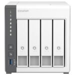 ⁦QNAP TS-433 4 Bay NAS Enclosure for Cloud Storage, 2.5GbE⁩ - الصورة ⁦2⁩
