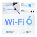 ⁦TP-Link TX20U Nano AX1800 Nano Wi-Fi 6 Wireless USB Adapter⁩ - الصورة ⁦2⁩
