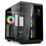 Acer U600B Mid Tower Gaming PC Case – Black (7-Fans)