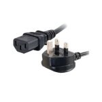 ⁦Power Cable (3m) UK Plug Type 13 Amp Fused Cord, 3 Meter⁩ - الصورة ⁦2⁩