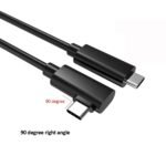 ⁦USB-C 3.2 (Gen 1) Male to Male Cable Right Angle Data Transfer & Fast Charging – 5m (16ft)⁩ - الصورة ⁦2⁩
