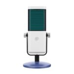 ⁦ميكروفون ألعاب سادِس نايت أول SA-M01W بإضاءة RGB - ابيض⁩ - الصورة ⁦2⁩
