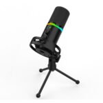 ⁦ميكروفون ألعاب ديناميكي سادِس أبيكس أول SA-M02 بإضاءة RGB – أسود⁩ - الصورة ⁦2⁩
