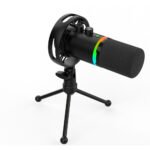 ⁦ميكروفون ألعاب ديناميكي سادِس أبيكس أول SA-M02 بإضاءة RGB – أسود⁩ - الصورة ⁦4⁩