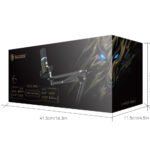 ⁦ميكروفون ألعاب ديناميكي سادِس أبيكس أول SA-M02 بإضاءة RGB – أسود⁩ - الصورة ⁦5⁩