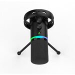 ⁦ميكروفون ألعاب ديناميكي سادِس أبيكس أول SA-M02 بإضاءة RGB – أسود⁩ - الصورة ⁦6⁩