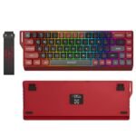 كيبورد Gamax GM-02 Tri-Mold RGB ميكانيكي (يدعم اللغة العربية)