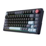 ⁦Sades Skyblade 82 82 Key Compact layout 75% with immersive RGB & Multi-Function Knob Wireless mechanical Gaming keyboard - Black (English Layout)⁩ - الصورة ⁦2⁩