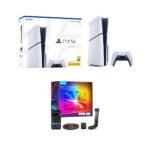 PlayStation 5 Slim Disc Edition Bundle with TV Backlighting
