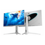 ساديس شاشة العاب مسطحة IPS موديل RS-Dolphin SA-F01U27, مقاس 27 بوصة, نظام مزدوج: 3840x2160 UHD معدل تحديث 160 هيرتز/ FHD 320Hz استجابة 0.5 ملي ثانية, HDMI 2.1 - ابيض