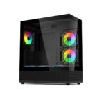 ⁦Acer V930B Mid Tower Gaming PC Case – Black (6-Fans)⁩ - الصورة ⁦2⁩