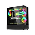 ⁦Acer V930B Mid Tower Gaming PC Case – Black (6-Fans)⁩ - الصورة ⁦3⁩