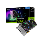 PNY 16GB GeForce RTX 5070 Ti ARGB EPIC-X RGB Overclocked Triple Fan GPU VGA Graphic Card