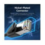 ⁦Vention Cat8 SFTP Ethernet Network Patch Cable 40Gbps 2000MHz, 1m⁩ - الصورة ⁦3⁩