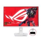 ASUS 27″ ROG Strix XG27ACS-W 2K 180Hz Fast IPS HDR400 USB-C Gaming Monitor, White