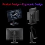 ⁦ASUS 27″ ROG Strix XG27UCS 4K 160Hz Fast IPS HDR400 USB-C HDMI 2.1 Gaming Monitor, Black⁩ - الصورة ⁦8⁩