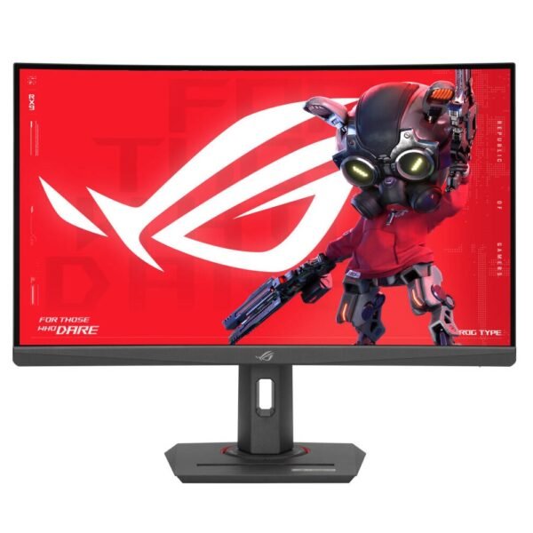 ASUS 27″ ROG Strix XG27WCMS Curved 2K 280Hz 1ms Fast VA HDR400 USB-C HDMI 2.1 Gaming Monitor, Black