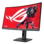 ⁦ASUS 27″ ROG Strix XG27WCMS Curved 2K 280Hz 1ms Fast VA HDR400 USB-C HDMI 2.1 Gaming Monitor, Black⁩ - الصورة ⁦3⁩
